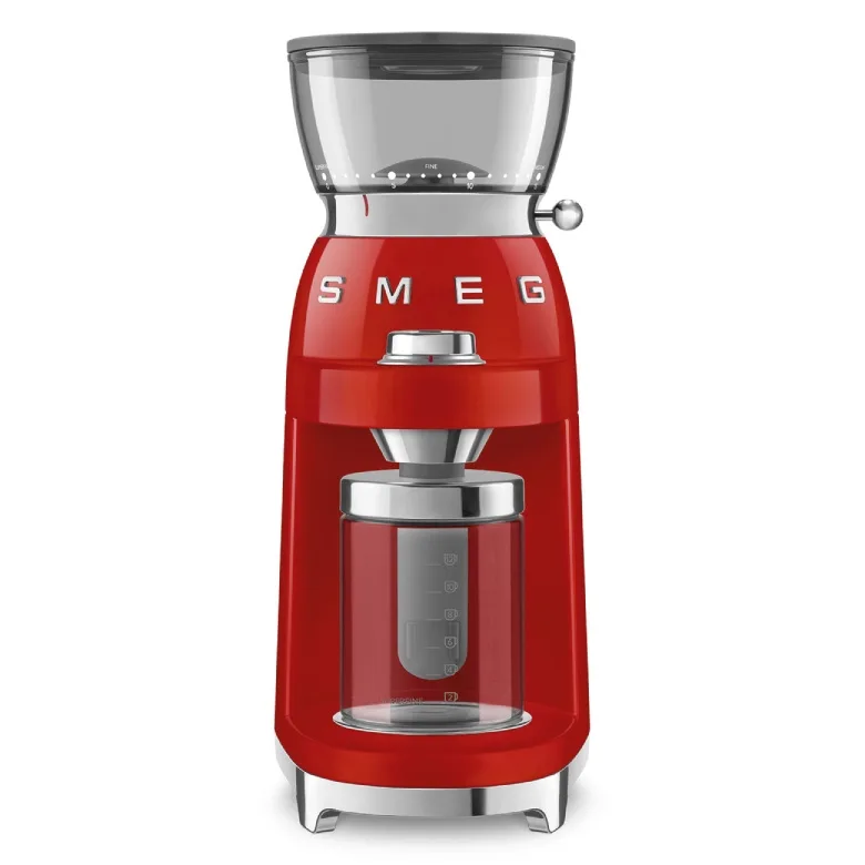 Кофемолка Smeg CGF03RDEU, красная