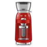 Кофемолка Smeg CGF03RDEU, красная — фото 1