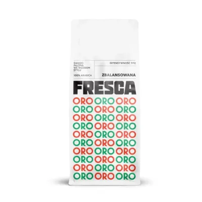 Кофе в зёрнах Fresca Oro, купаж арабики Бразилия и Эфиопия, 1 кг