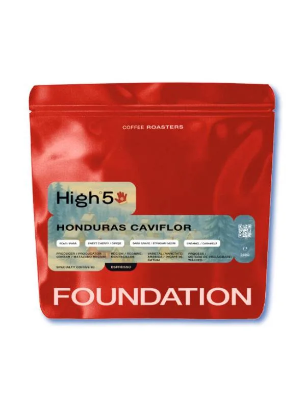 Кофе в зёрнах Foundation High5 Гондурас Кавифлор эспрессо, 250 г