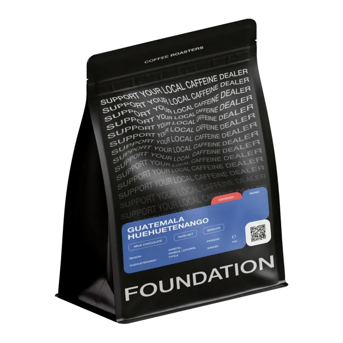 Кофе в зёрнах Foundation Гватемала Уэуэтенанго эспрессо, 1 кг