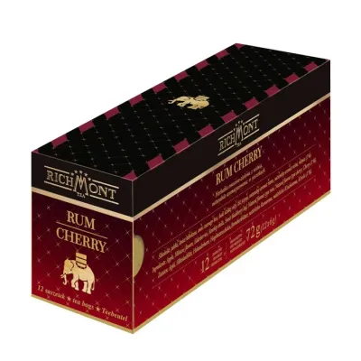 Чай травяной Richmont Rum Cherry 12 пакетиков