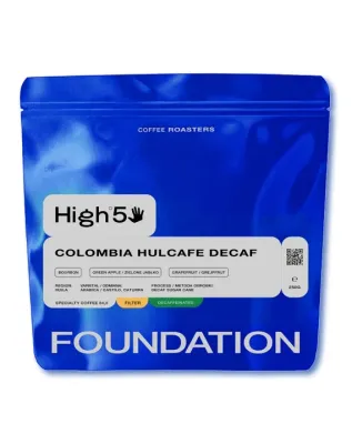 Кофе в зёрнах Foundation Coffee Roasters Хай5 Колумбия Хулкафе без кофеина, под фильтр, 250 г