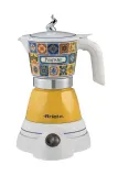 Электрическая гейзерная кофеварка Ariete Mokina Positano 13580P, желтая — фото 1
