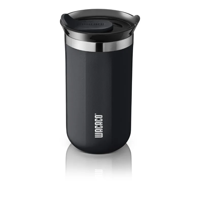 Термокружка Wacaco Octaroma Lungo Onyx Black 300 мл черная