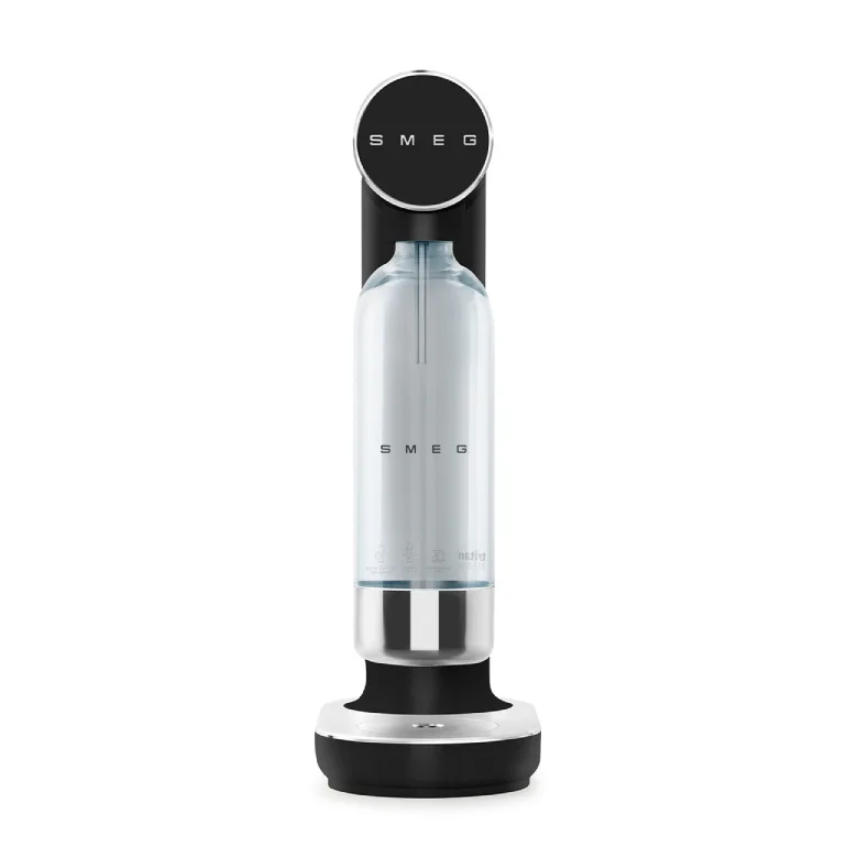 Сатуратор для газирования воды Smeg SKC01BLM, черный матовый