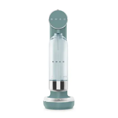 Сатуратор для газирования воды Smeg SKC01EGM, изумрудный матовый
