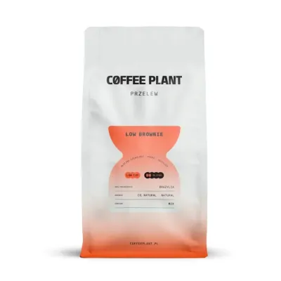 Кофе в зернах Coffee Plant LOW Brownie с пониженным кофеином 800г