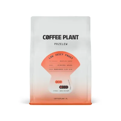 Кофе в зернах Coffee Plant LOW Juicy Fruit с пониженным кофеином 250г