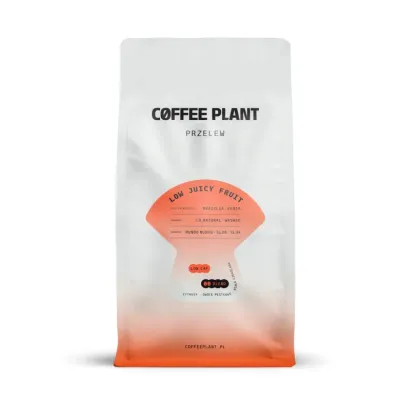 Кофе в зернах Coffee Plant LOW Juicy Fruit с пониженным кофеином 800г