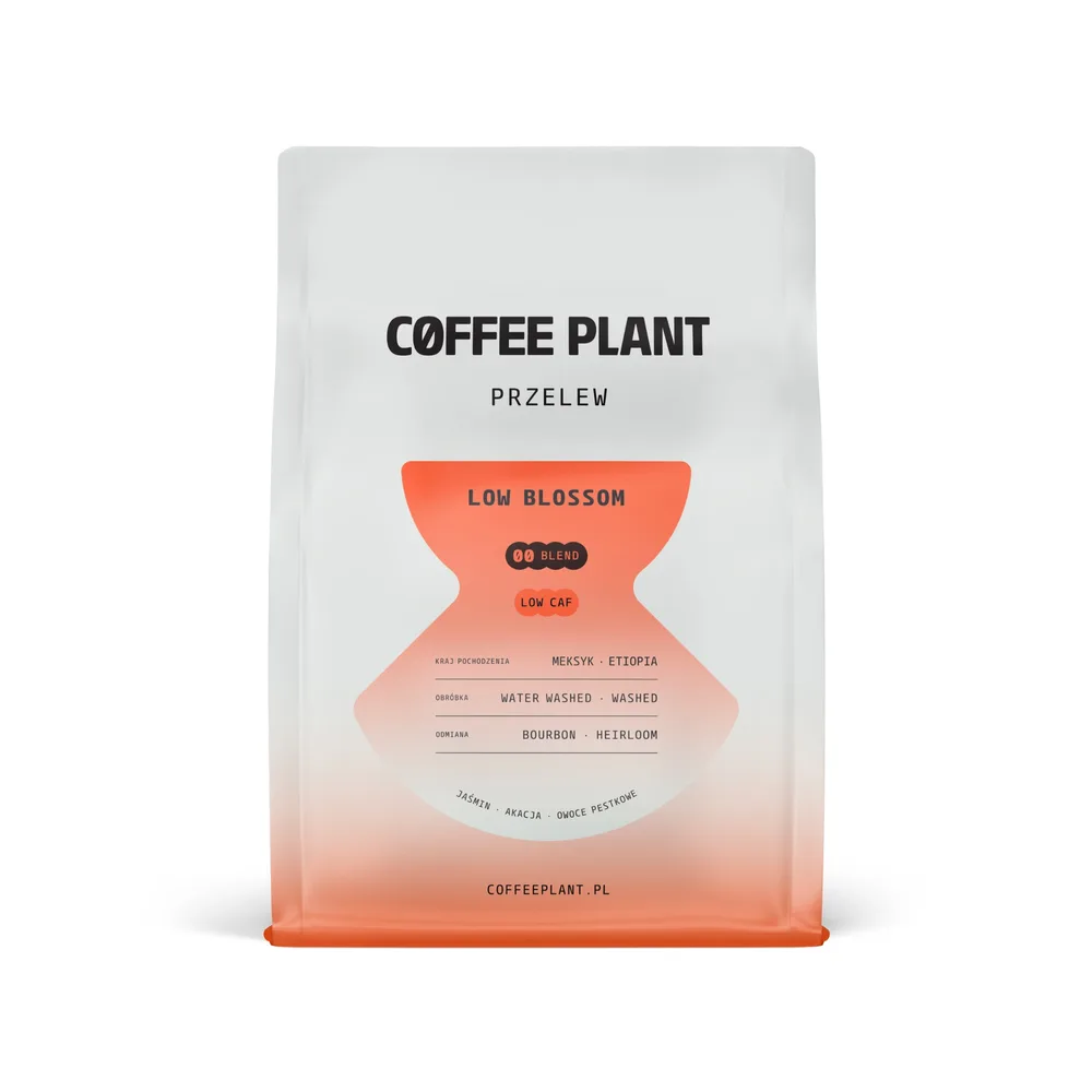 Кофе в зернах Coffee Plant LOW Blossom с пониженным кофеином 250г