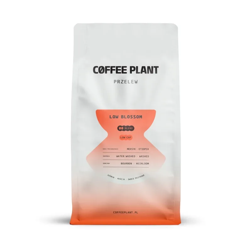 Кофе в зернах Coffee Plant LOW Blossom с пониженным кофеином 800г