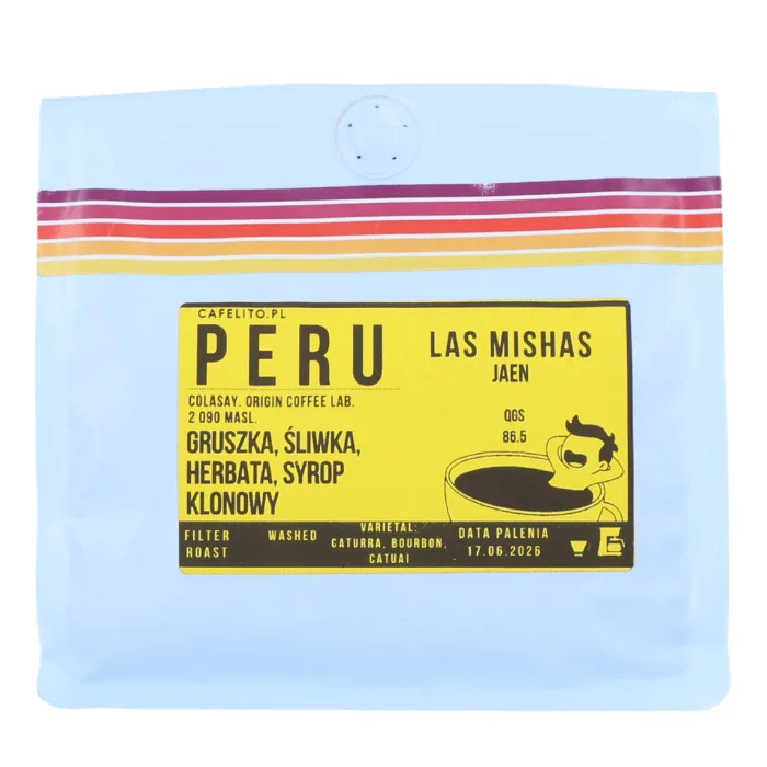 Кофе в зернах Cafelito Peru Las Mishas Jaen Filtr 250г