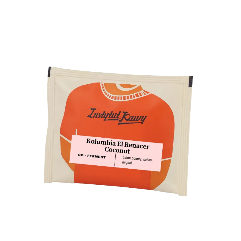 Дрип-кофе Instytut Kawy Колумбия El Renacer Coconut, 6х12 г