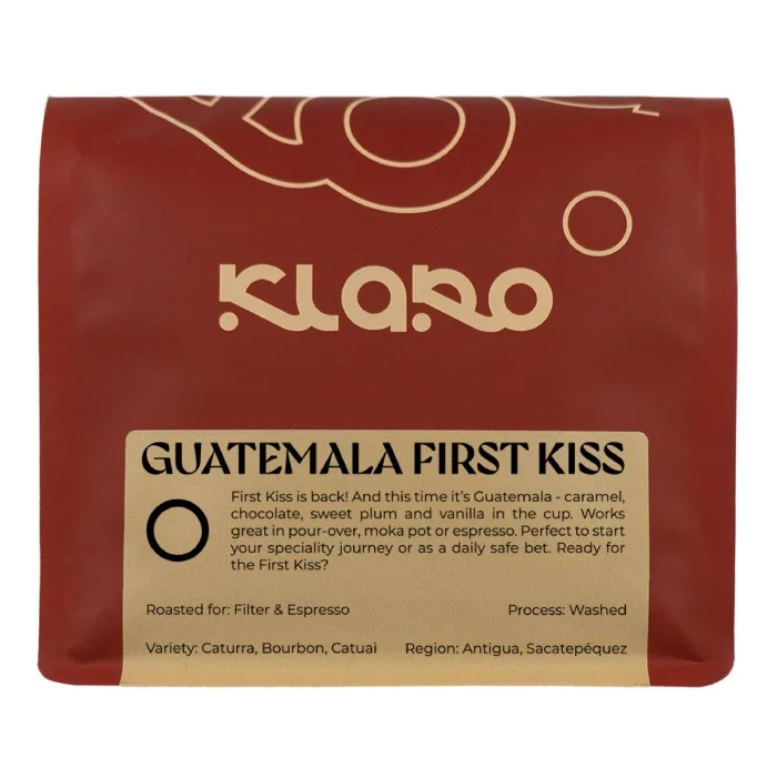 Кофе в зёрнах Klaro Гватемала Ферст Кисс Омни, 250 г