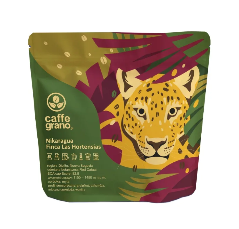 Кофе в зёрнах Caffe Grano Никарагуа Финка Лас Ортенсиас 250 г