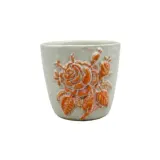 Керамическая чашка Pot Pot Оранжевая Роза, 200 мл — фото 1