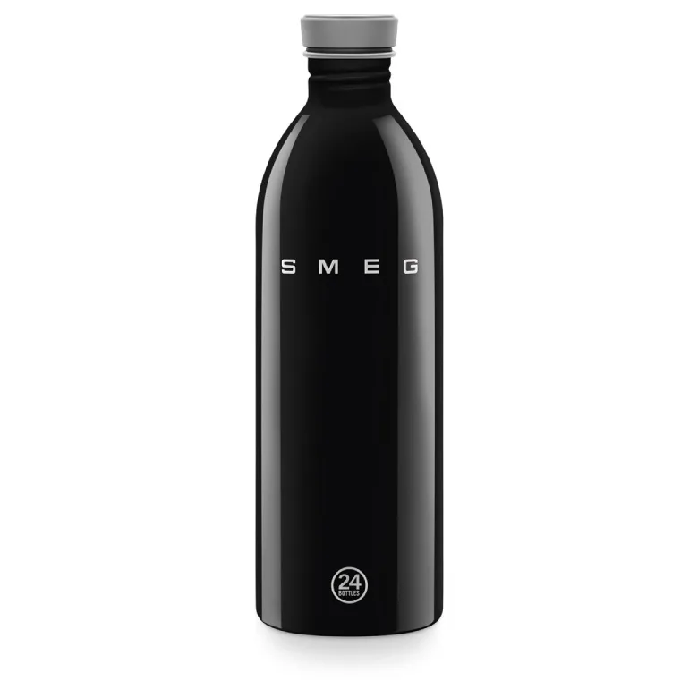 Бутылка для воды SMEG WBF02BL черная 1 л