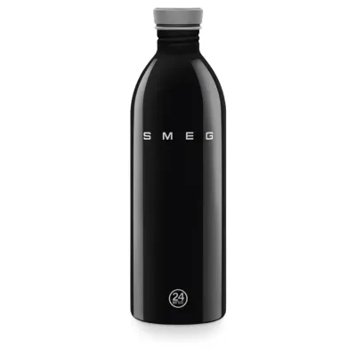 Бутылка для воды SMEG WBF02BL черная 1 л