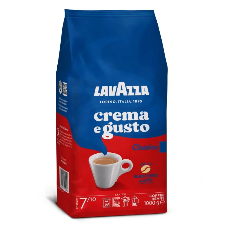 Кофе в зёрнах Lavazza Crema e Gusto Classico 1 кг