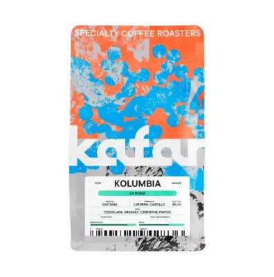 Кофе в зёрнах Kafar Kolumbia La Roma 250 г