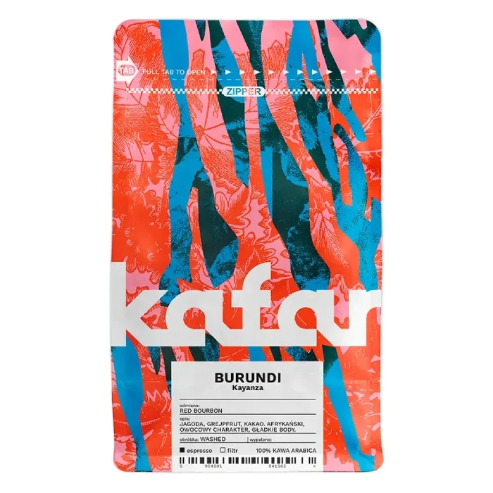 Кофе в зёрнах Kafar Бурунди Каянза Эспрессо 250 г