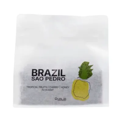 Кофе в зернах Qualia Бразилия Sao Pedro 200г