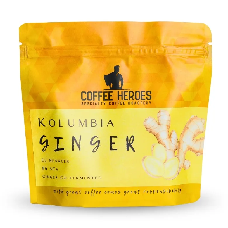 Кофе в зернах Coffee Heroes Колумбия El Renacer Ginger 200г