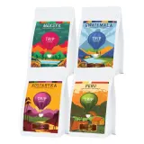 Набор кофе в зёрнах Trip Coffee 4х250 г: Гватемала, Мексика, Коста-Рика, Перу — фото 1