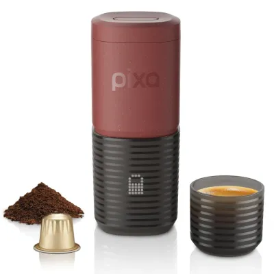Портативная электрическая кофемашина Wacaco Pixapresso, терракотовая