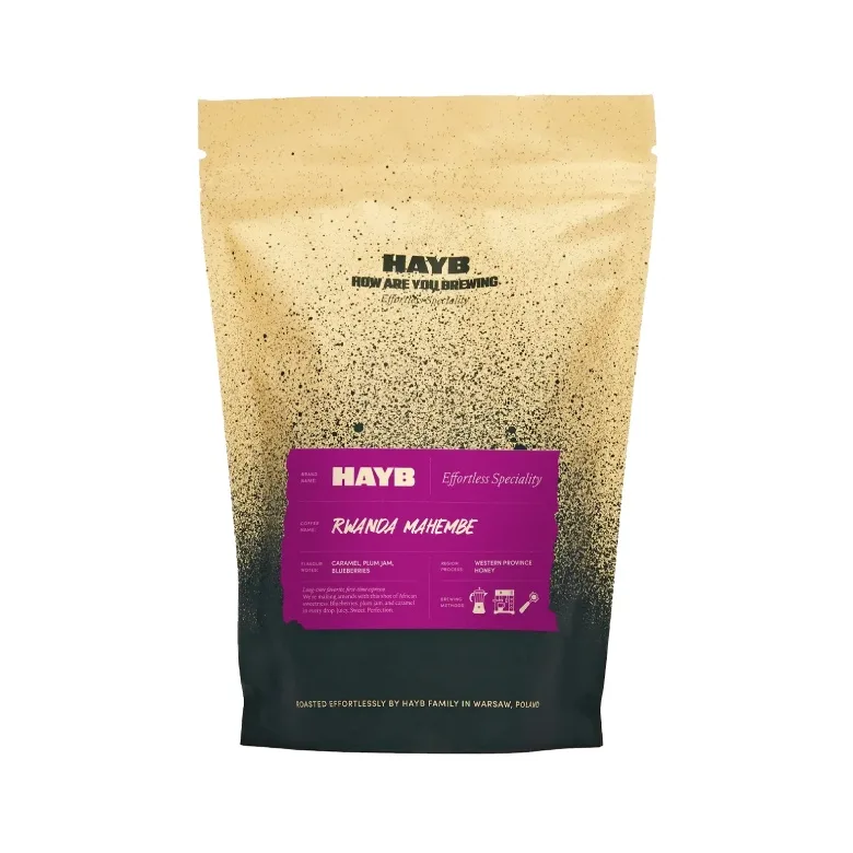 Кофе в зёрнах HAYB Rwanda Mahembe Espresso 250 г