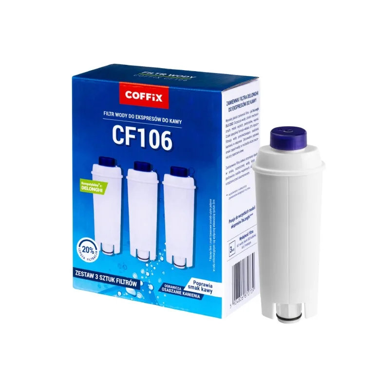 Фильтры для воды COFFIX CF106 для DeLonghi, 3 шт.