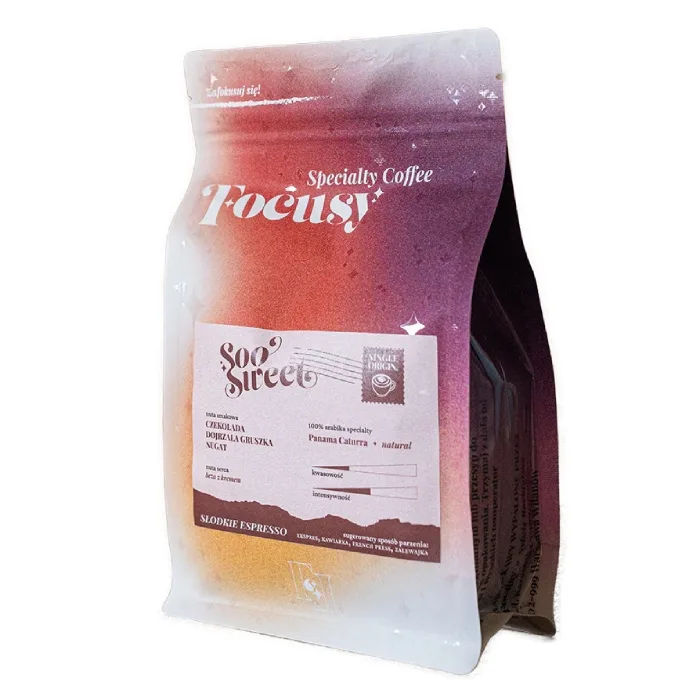 Кофе в зёрнах Focusy SooSweet Panama, сладкое эспрессо, 250 г