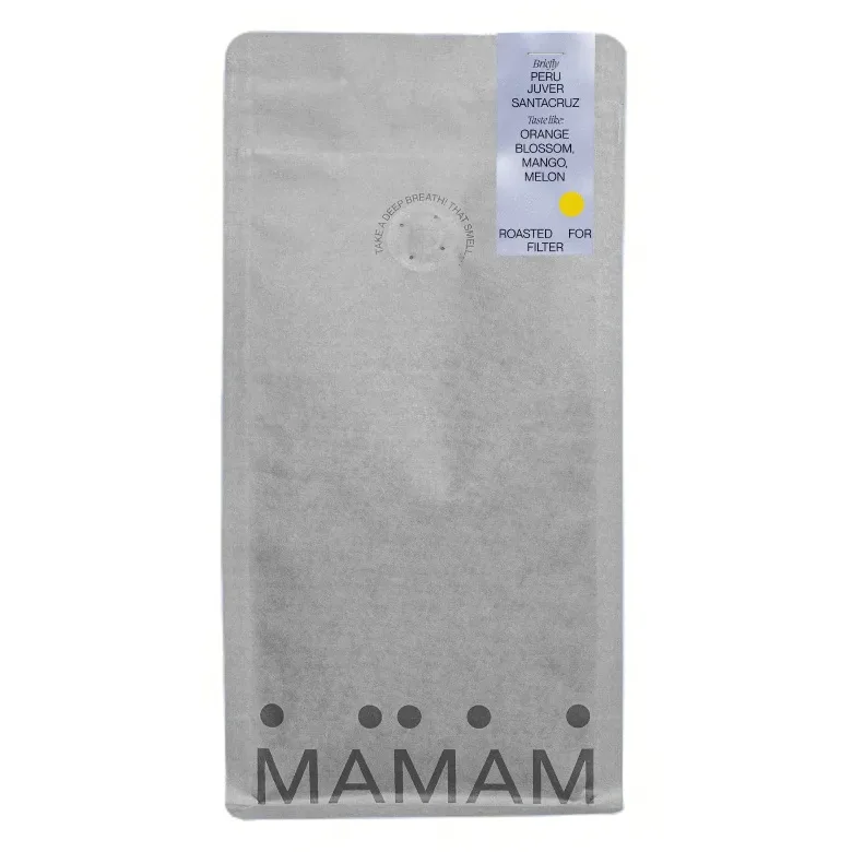 Кофе в зёрнах MAMAM Перу Хувер Санта-Крус для альтернативных методов 250 г