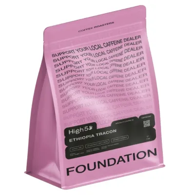Кофе в зёрнах Foundation Coffee Roasters Ethiopia Tracon эспрессо, 1 кг