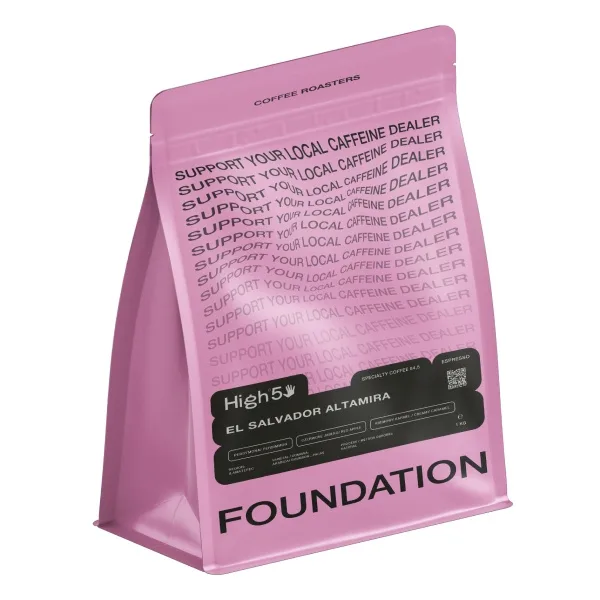 Кофе в зёрнах Foundation Coffee Roasters El Salvador Altamira эспрессо, 1 кг