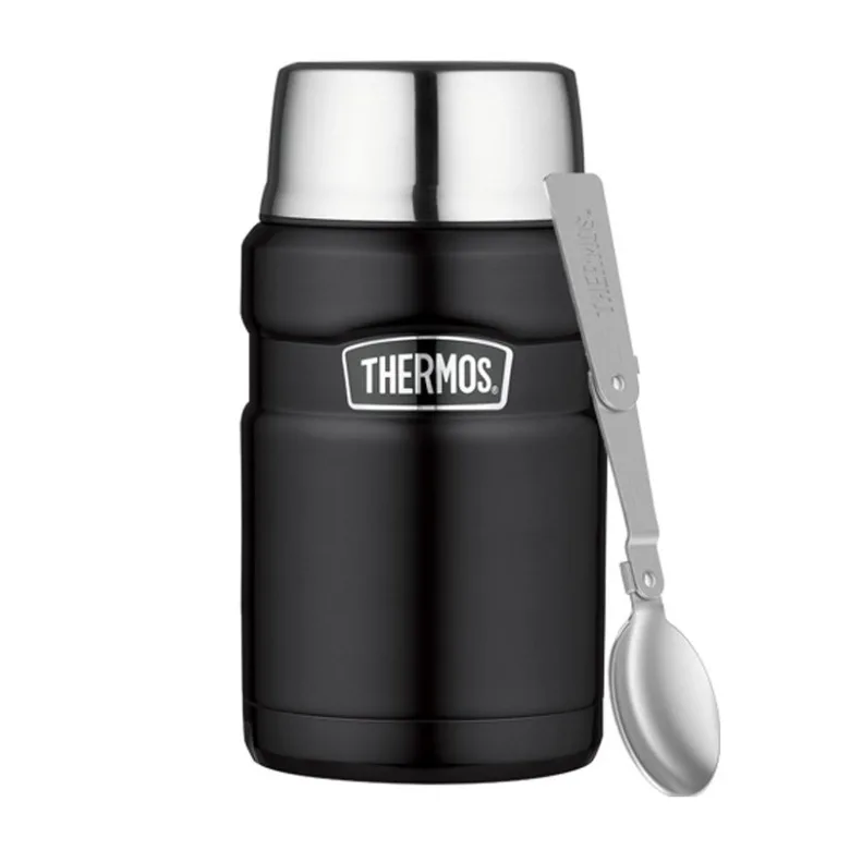 Термос для еды Thermos Style 710 мл, чёрный матовый