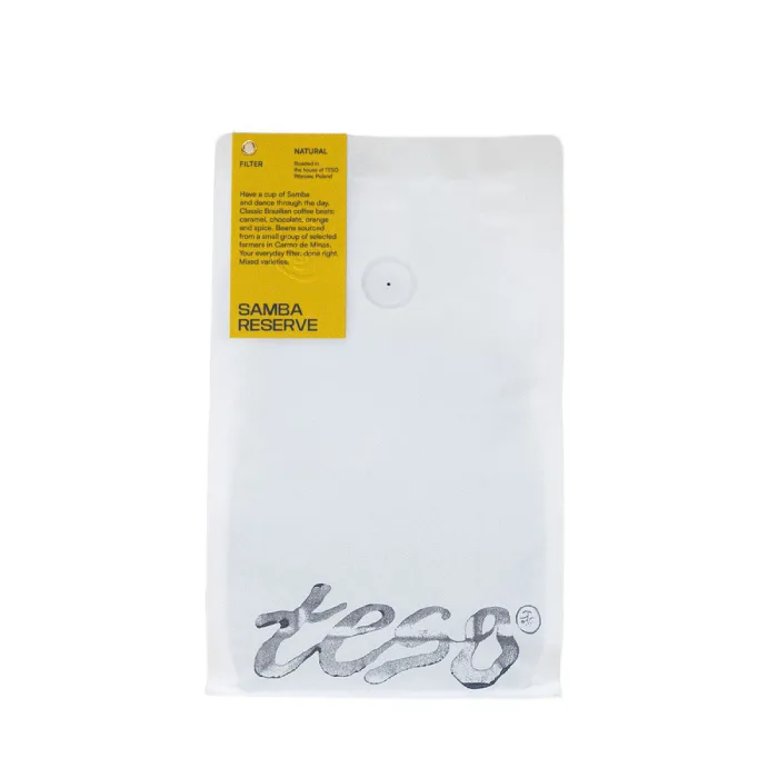 Кофе в зёрнах Teso Brazylia Samba Reserve фильтр 250 г