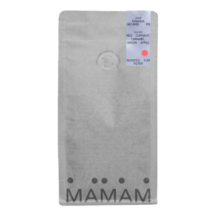 Кофе в зёрнах MAMAM Rwanda Gicumbi PB для альтернативных методов заваривания 250г