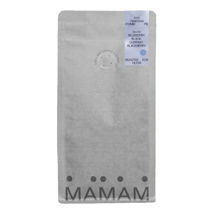 Кофе в зёрнах MAMAM Tanzania Itumbi PB для альтернативных методов заваривания 250г