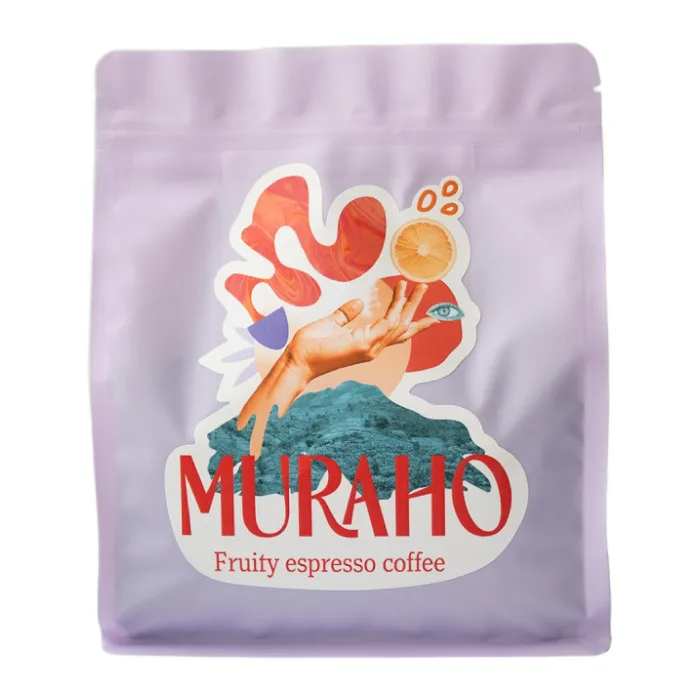 Кофе в зернах MURAHO Fruity Espresso для кофемашин и кофеварок 1кг
