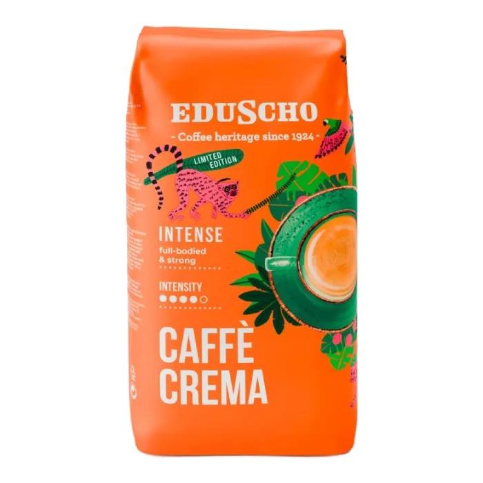 Кофе в зернах Eduscho Caffe Crema Intense для эспрессо-машин 1кг