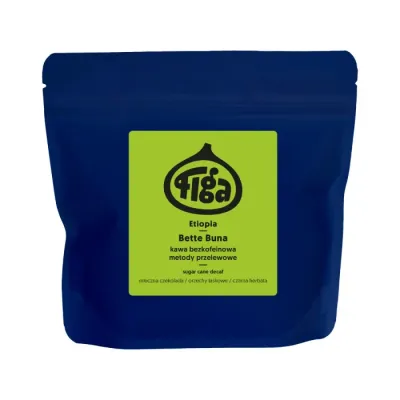 Кофе в зернах Figa Coffee Эфиопия Бетте Буна без кофеина для альтернативных методов заваривания 250г