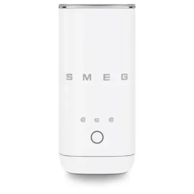 Электрический вспениватель молока Smeg MFF02WHMEU, белый матовый