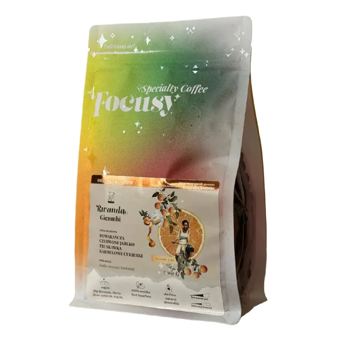 Кофе в зернах Focusy Руанда Гичумби фруктовый для альтернативных методов заваривания 250г