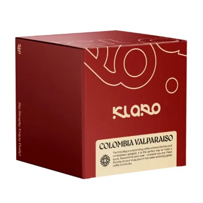 Кофе в дрип-пакетах Klaro Колумбия Вальпараисо, 8х11 г