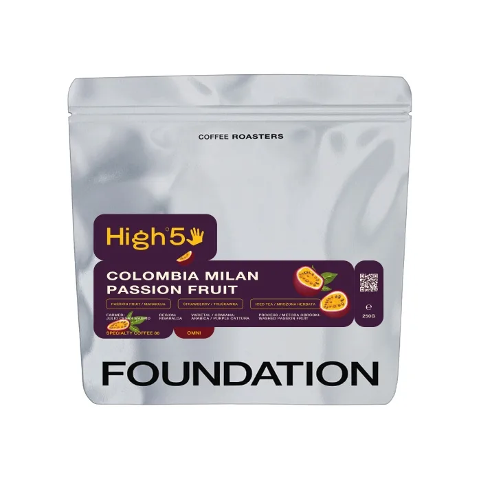 Кофе в зёрнах Foundation Coffee Roasters High5 Колумбия Милан Маракуйя Омни 250 г