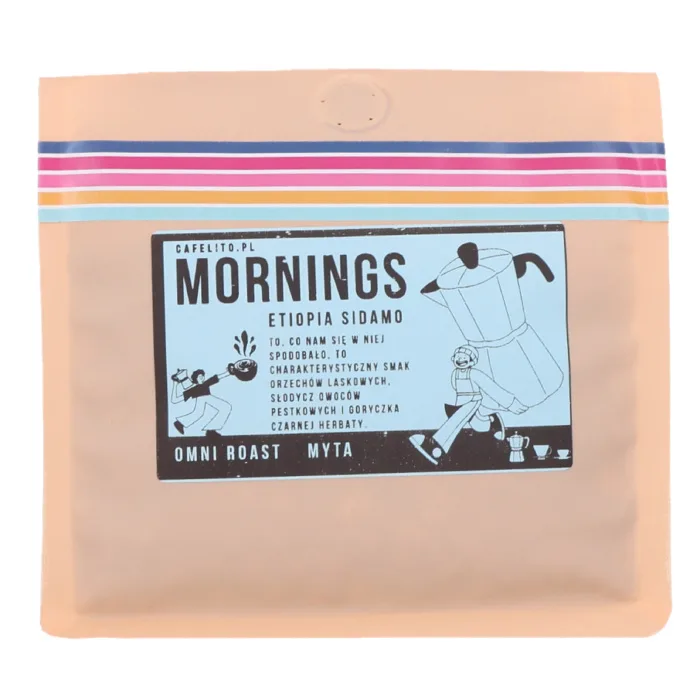 Кофе в зёрнах Cafelito Mornings Эфиопия Сидамо 250 г