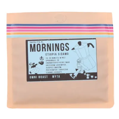 Кофе в зёрнах Cafelito Mornings Эфиопия Сидамо 250 г