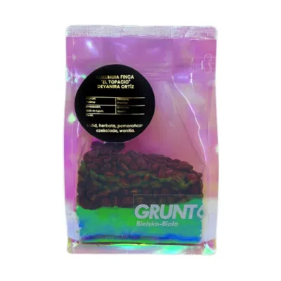Кофе в зёрнах Grunt Колумбия Финка Эль Топасио Гейша 150 г